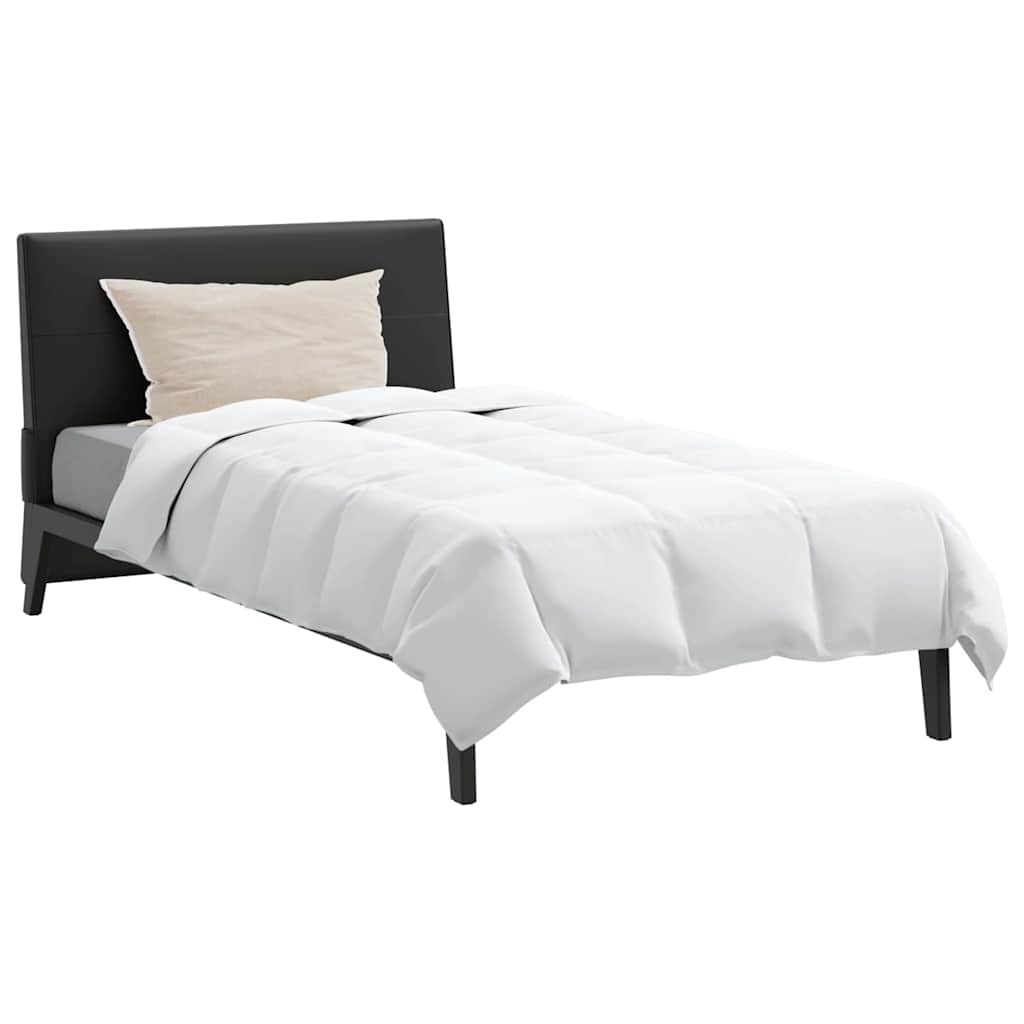 vidaXL Καλοκαιρινό Παπλωματοθήκη με μαξιλάρι 2 pcs Λευκό Φτέρος