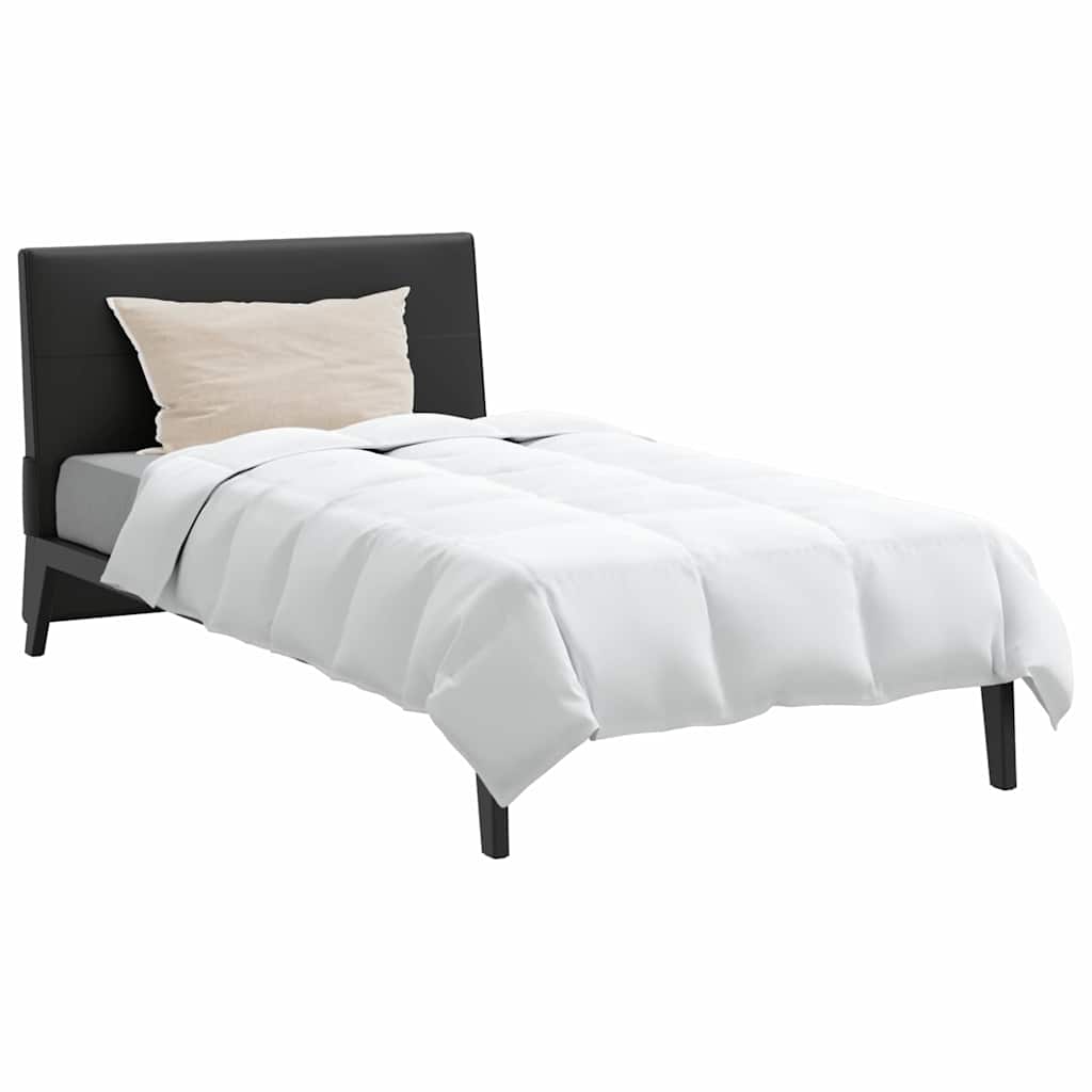 vidaXL Χειμερινό Παπλωματοθήκη με μαξιλάρι 2 pcs Λευκό Φτέρος