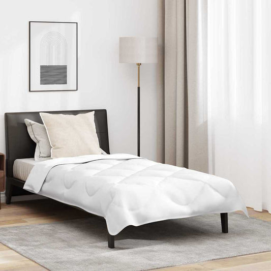 Set Παπλώματος Χειμώνα με μαξιλάρι 2 pcs Λευκό 140 x 200 cm Μικροΐνες