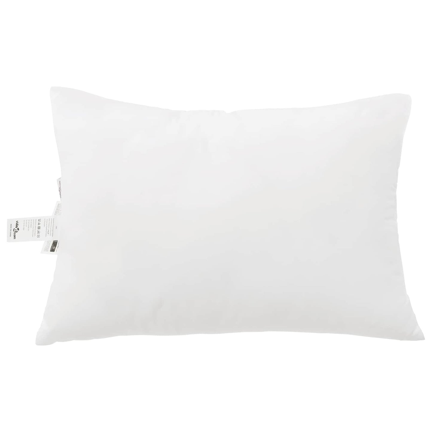 vidaXL Πάπλωμα με μαξιλάρι 2 pcs Λευκό 135 x 220 εκ. Μικροΐνες