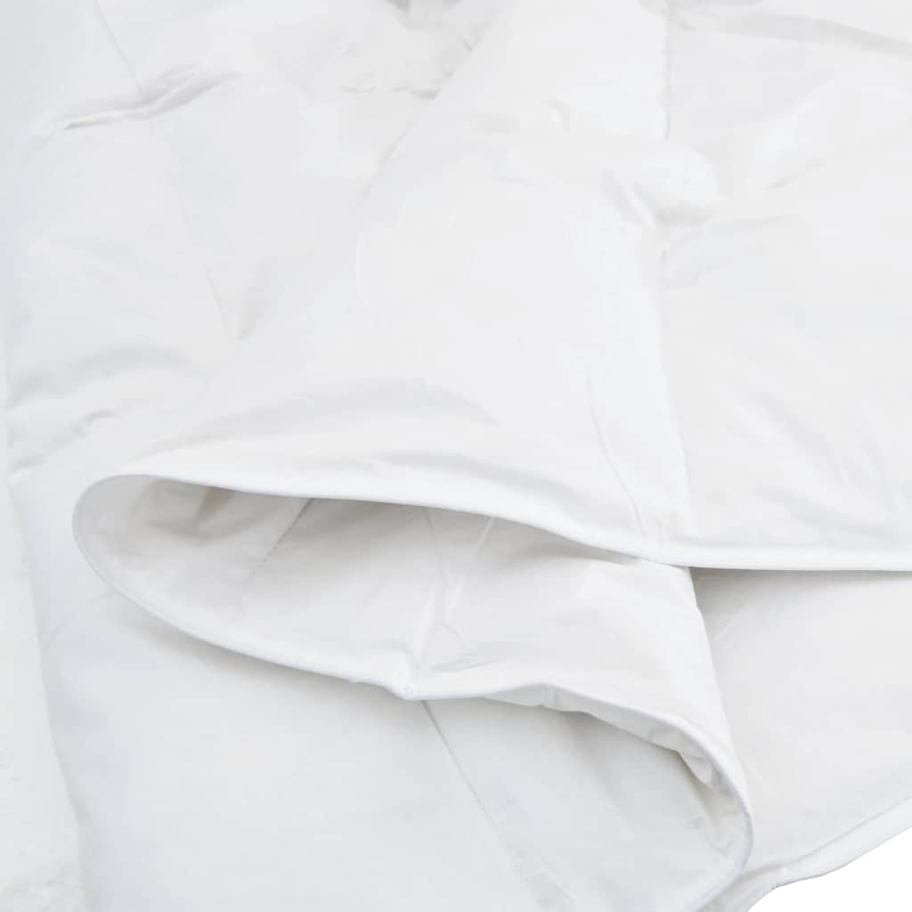 vidaXL Σετ Παπλωμάτων με μαξιλάρι 3 pcs Λευκό Βαμβάκι