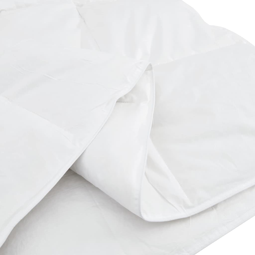 vidaXL Σετ Παπλωμάτων με μαξιλάρι 3 pcs Λευκό Βαμβάκι