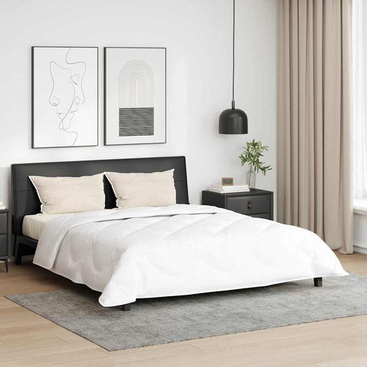 Παπλωμα με Μαξιλάρια Argyle 3 pcs Λευκό 200 x 200 cm Μικροΐνες