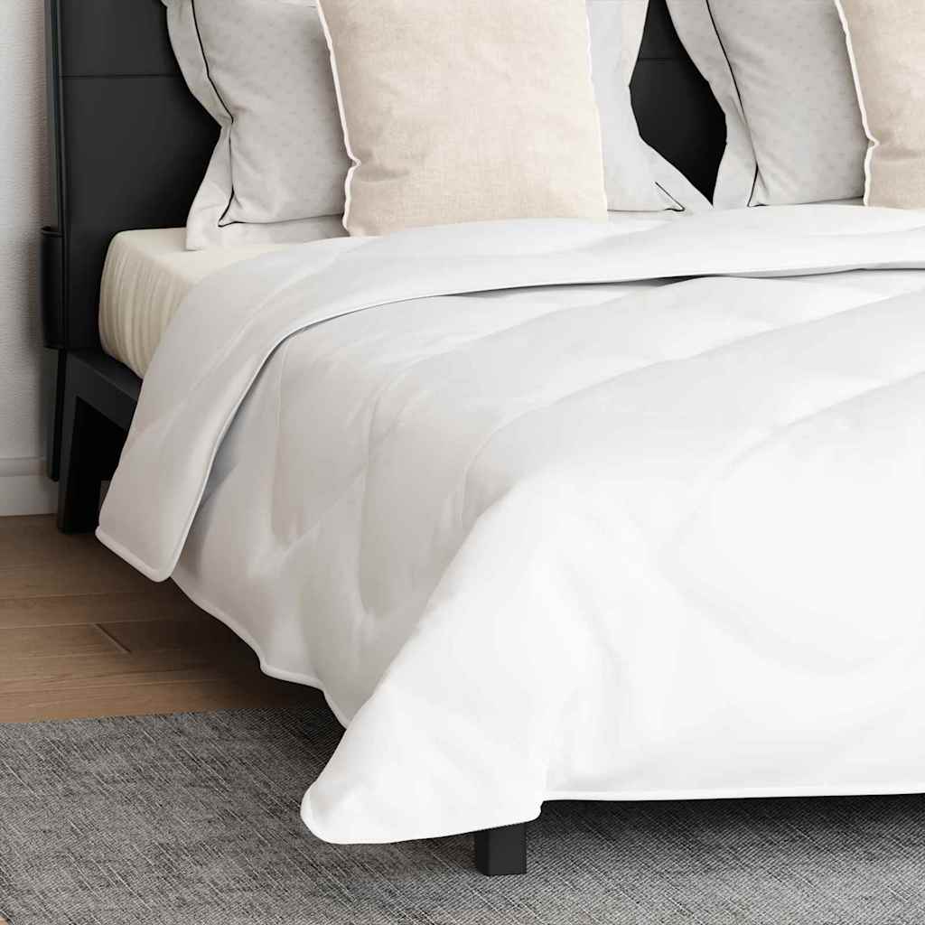 Παπλωμα με Μαξιλάρια Argyle 3 pcs Λευκό 200 x 200 cm Μικροΐνες