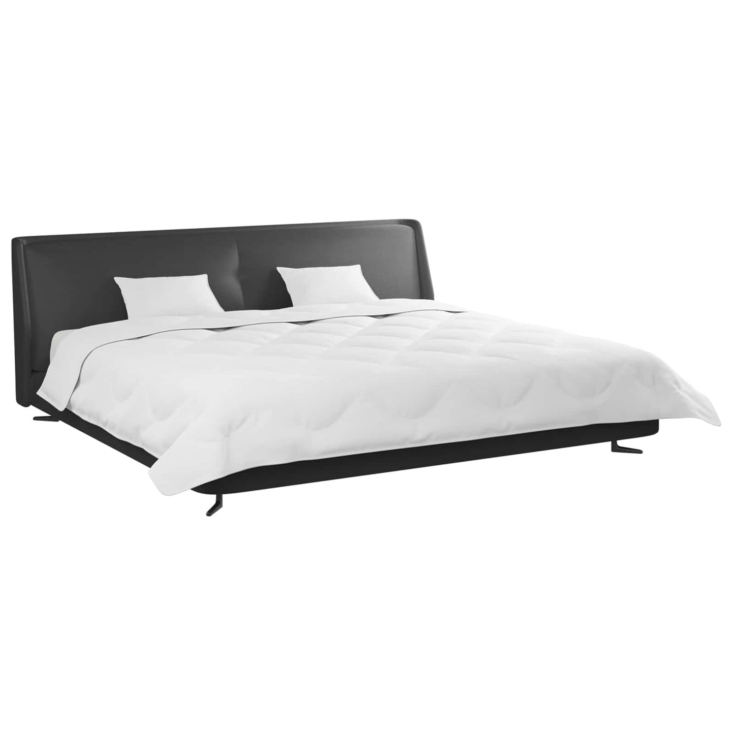 vidaXL Χειμερινό Παπλωματοθήκη με μαξιλάρι 3 pcs Λευκό Μικροΐνες