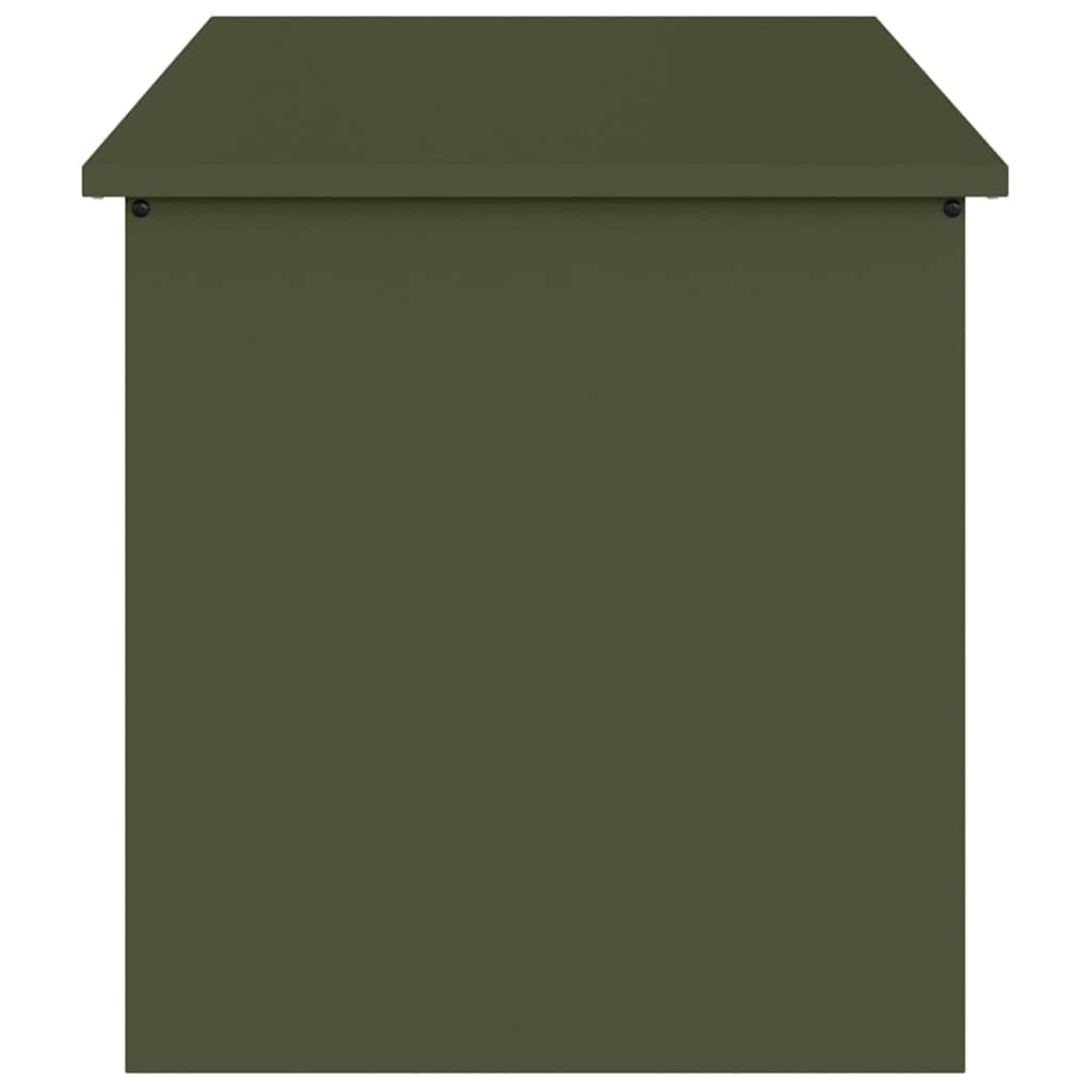 vidaXL Κουτί αποθήκευσης εξωτερικών χώρων Ελιά Πράσινη