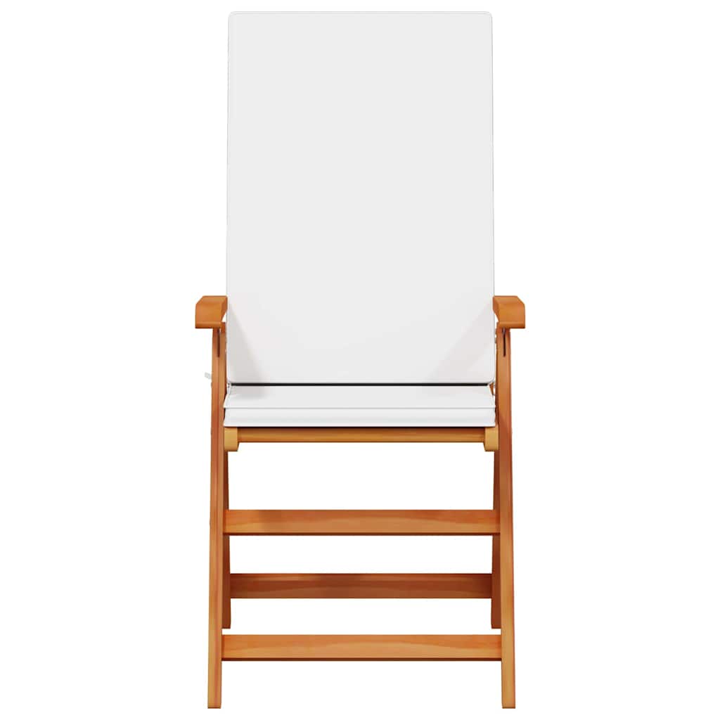 vidaXL Καρέκλα Κήπου 6 pcs Καφέ 57 x 71.5 x 104εκ Μασίφ ξύλο teak