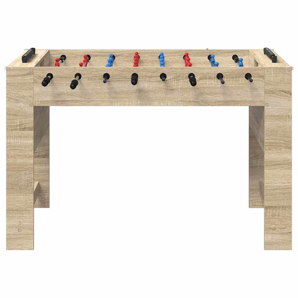 vidaXL Τραπέζι Φουτμπολ Δρύς Sonoma 125 x 60,5 x 80 εκ.