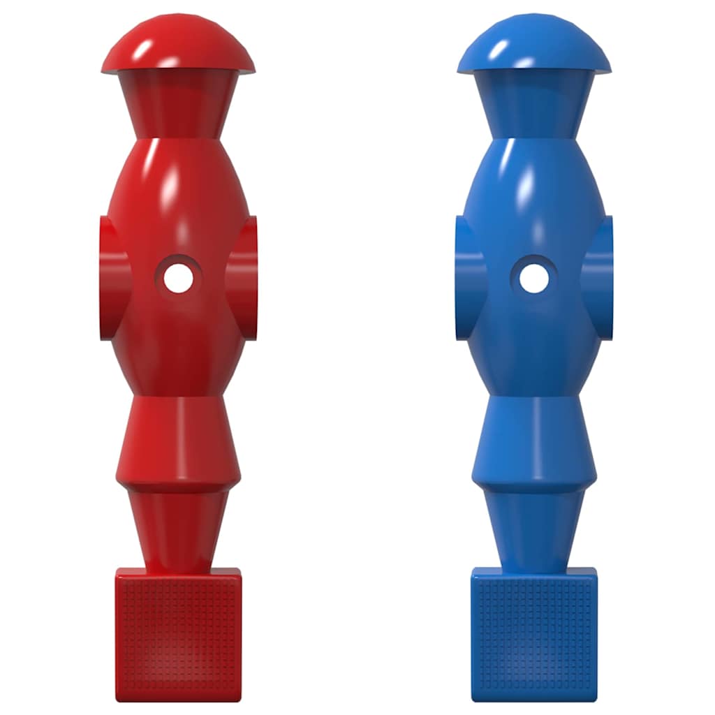 vidaXL Παίκτες ποδοσφαίρου 22 pcs Μπλε και Κόκκινο 2,4 x 2,1 x 9,7 εκ.