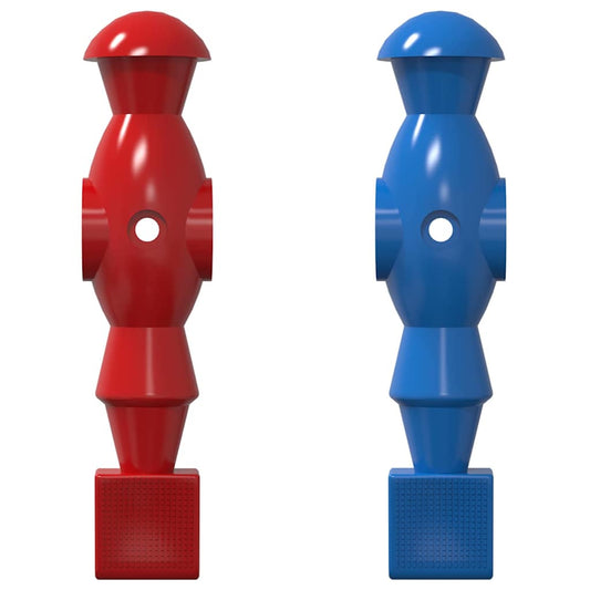 vidaXL Παίκτες ποδοσφαίρου 22 pcs Μπλε και Κόκκινο 2,4 x 2,1 x 9,7 εκ.