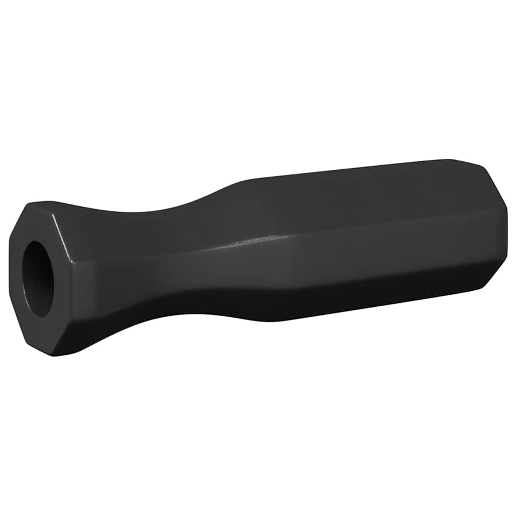 vidaXL Λαβές τραπεζιού πιγκ-πογκ 10 pcs Μαύρο 3,1 x 3,1 x 17,8 εκ. PP