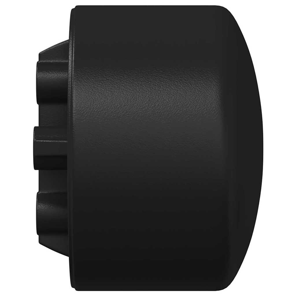 vidaXL Καπάκια τραπεζιού φουτμπολ 10 pcs Μαύρο 1,5 x 1,5 x 1 εκ. PP