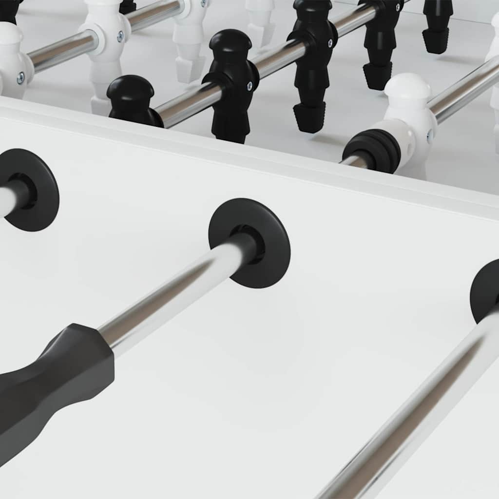 vidaXL Ρουλεμάν τραπεζιού ποδοσφαίρου 10 pcs Μαύρο 5 x 5 x 2,8 εκ. PP