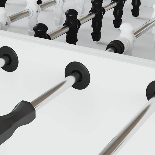 vidaXL Ρουλεμάν τραπεζιού ποδοσφαίρου 10 pcs Μαύρο 5 x 5 x 2,8 εκ. PP