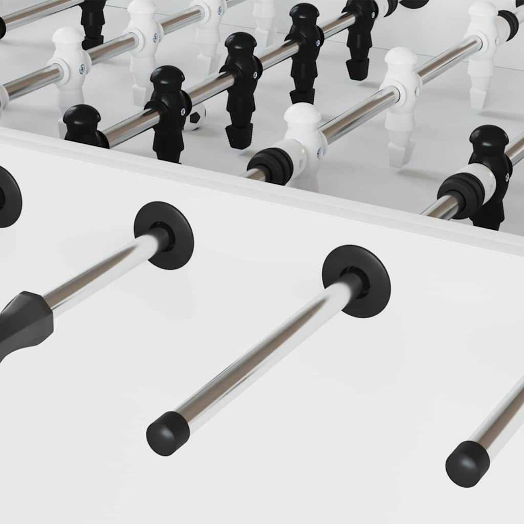 vidaXL Ρουλεμάν τραπεζιού ποδοσφαίρου 10 pcs Μαύρο 3 x 3 x 2,1 εκ PP