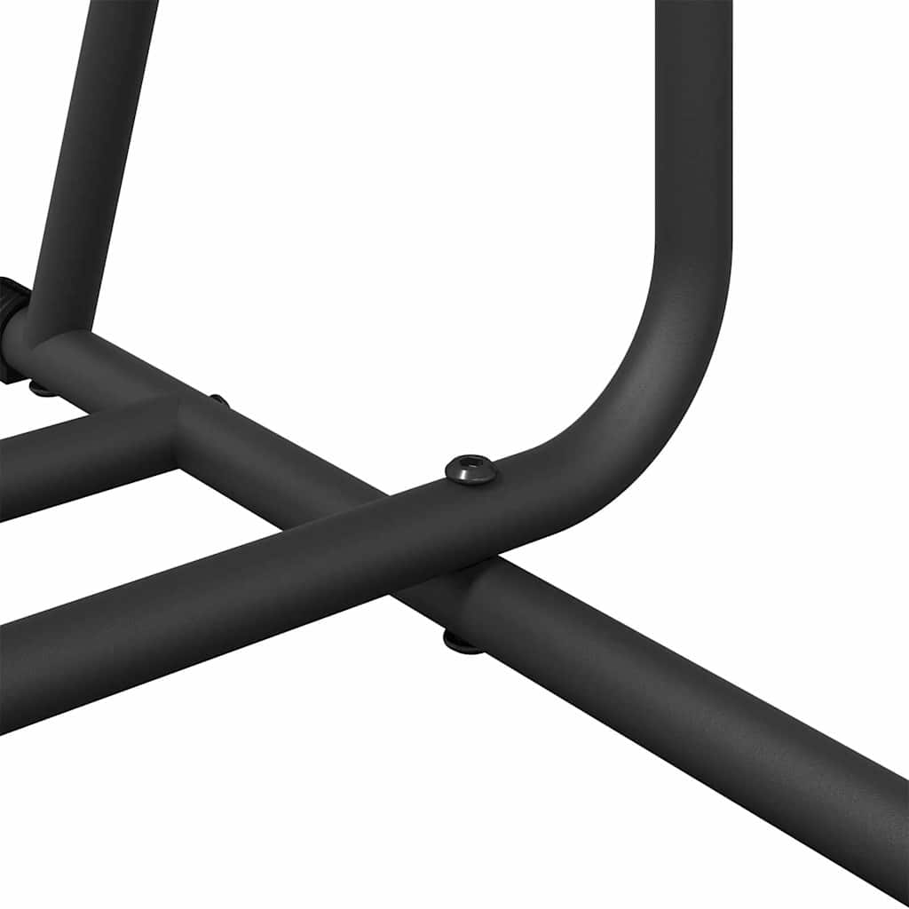 vidaXL Ράφι Ρούχων Μαύρο 62 x 48 x 158 εκ. Ατσάλι