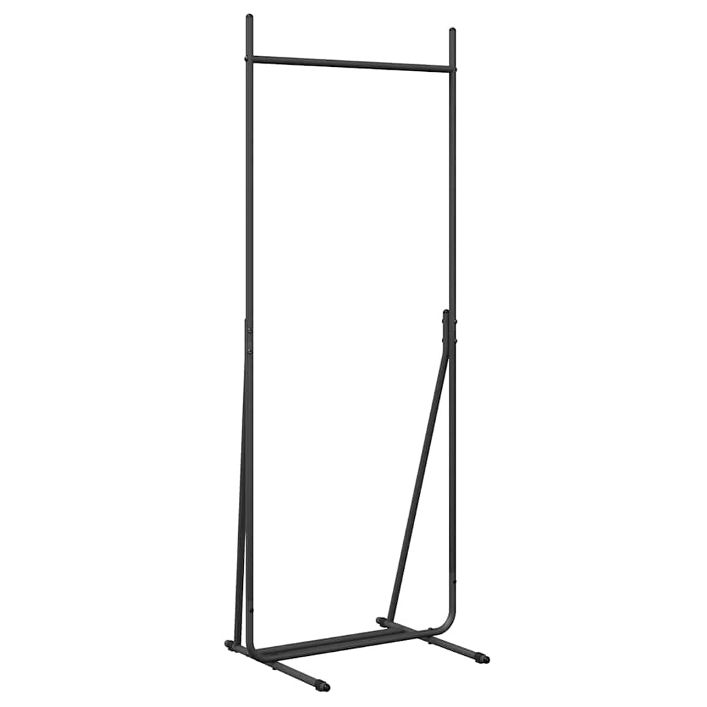 vidaXL Ράφι Ρούχων Μαύρο 62 x 48 x 158 εκ. Ατσάλι