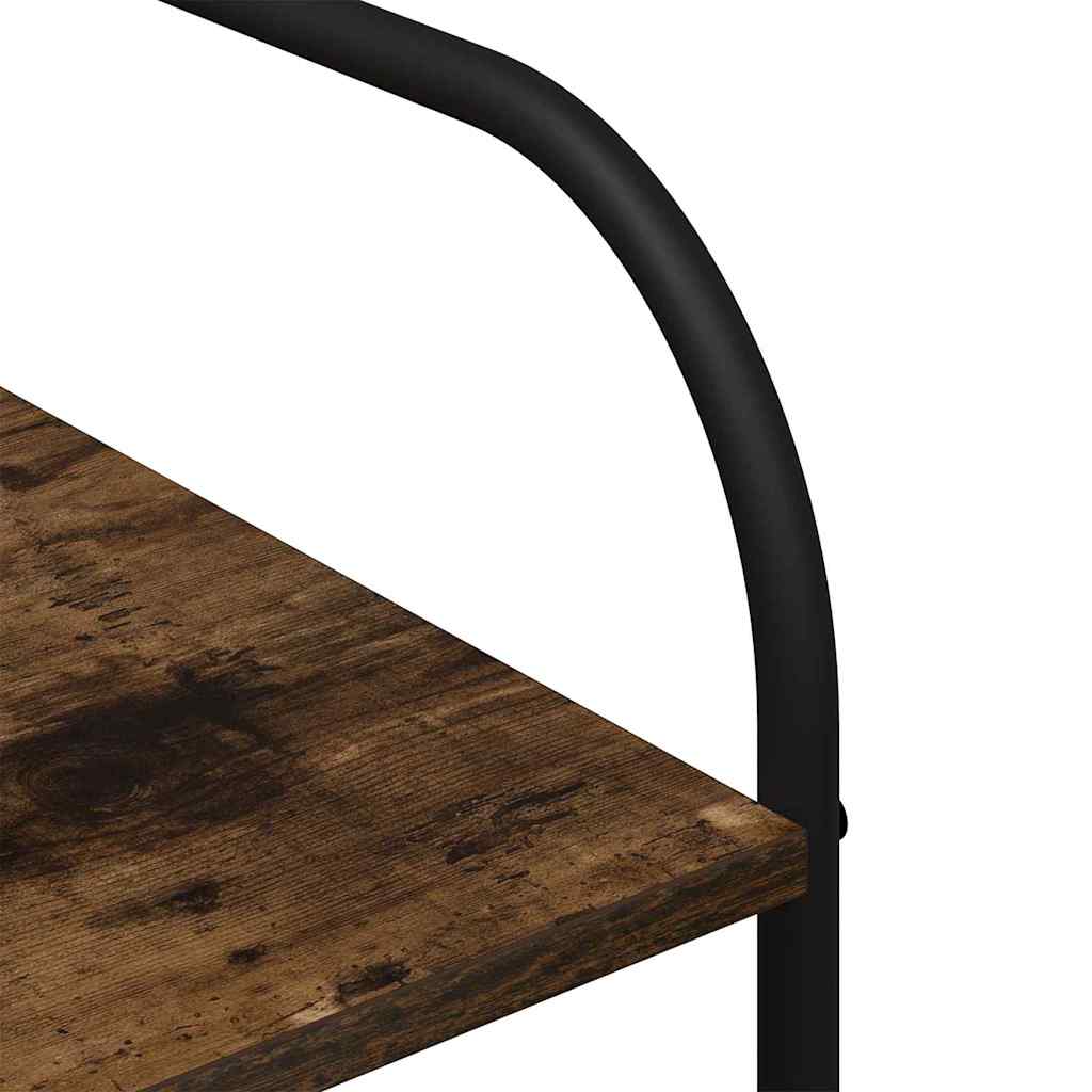 vidaXL Ράφι Ρούχων Καφέ δρυς 120 x 44 x 160 εκ Επεξεργασμένο ξύλο