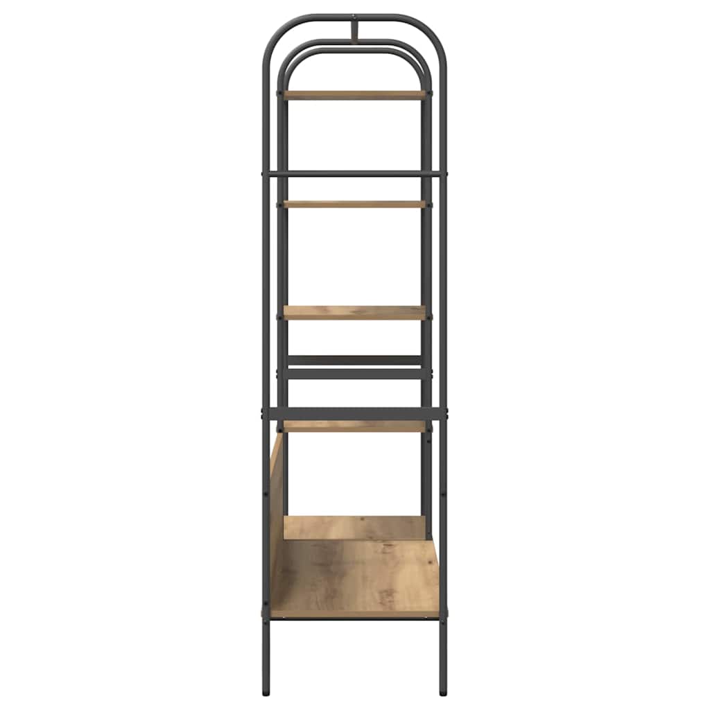 vidaXL Ράφι Ρούχων με ράφι Μπεζ 120 x 44 x 160 εκ Επεξεργασμένο ξύλο