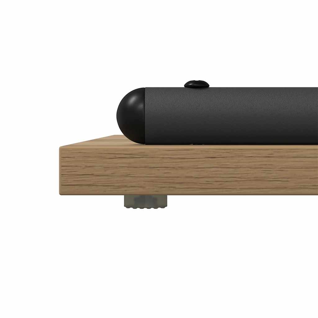 vidaXL Τραπέζι κονσόλας με ράφι artisan δρυς 101 x 35 x 80.5 εκ