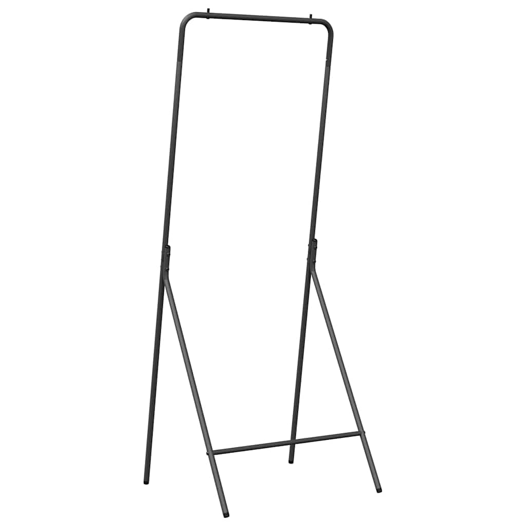 vidaXL Ράφι Ρούχων Μαύρο 60 x 53 x 155 εκ Ατσάλι