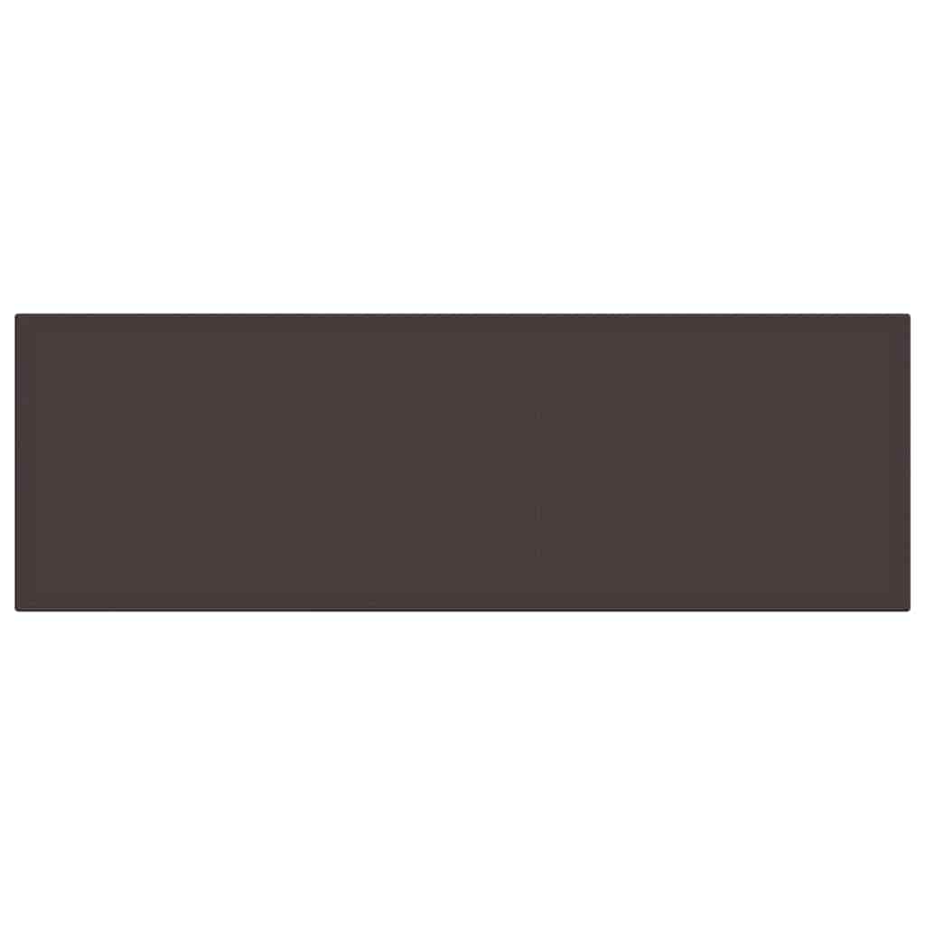 vidaXL Σέτ φαγητού για κήπο 13 pcs Καφέ και Ταπεί 300 x 100 x 73 εκ