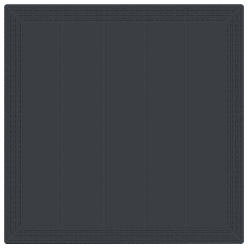 vidaXL Σετ Εξωτερικής Διατροφής 3 pcs Ανθρακί 100 x 100 x 73 εκ