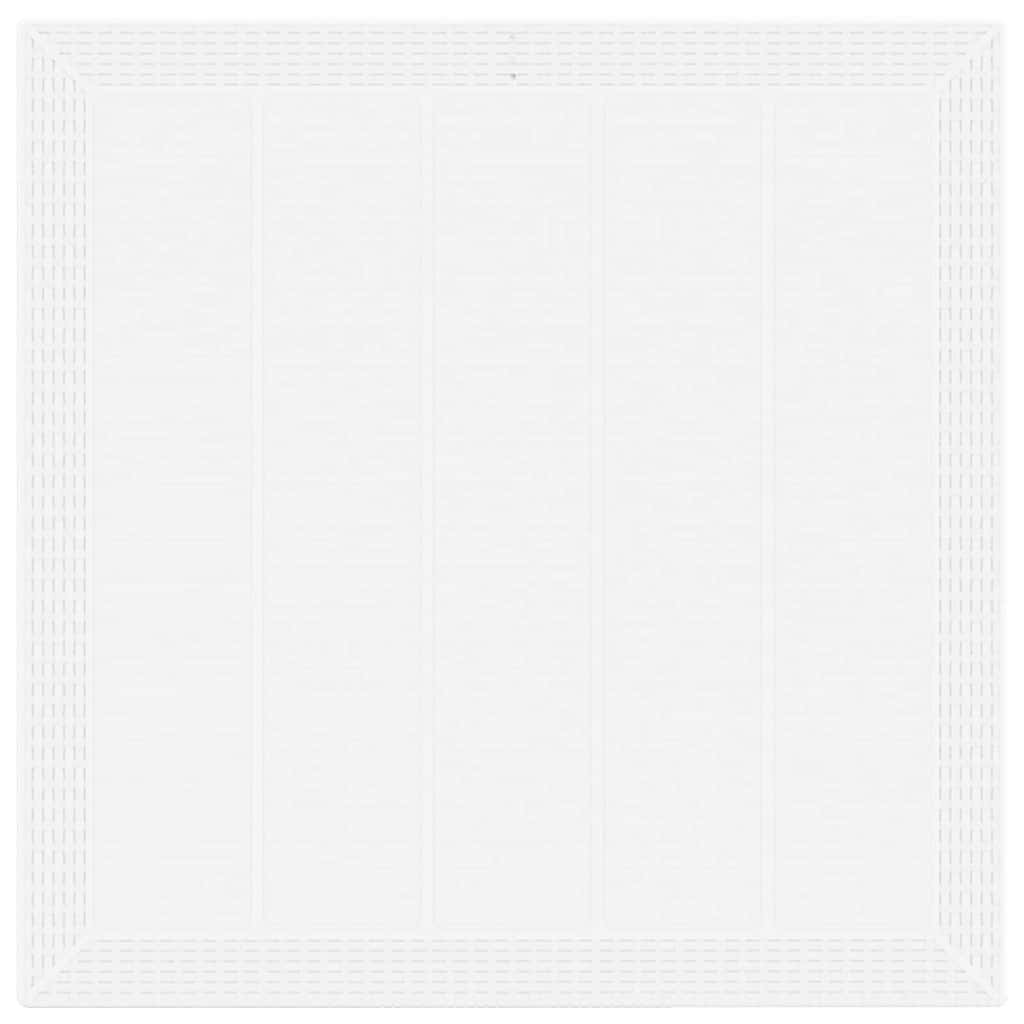 vidaXL Σετ εξωτερικής τραπεζαρίας 3 pcs Λευκό 100 x 100 x 73 εκ