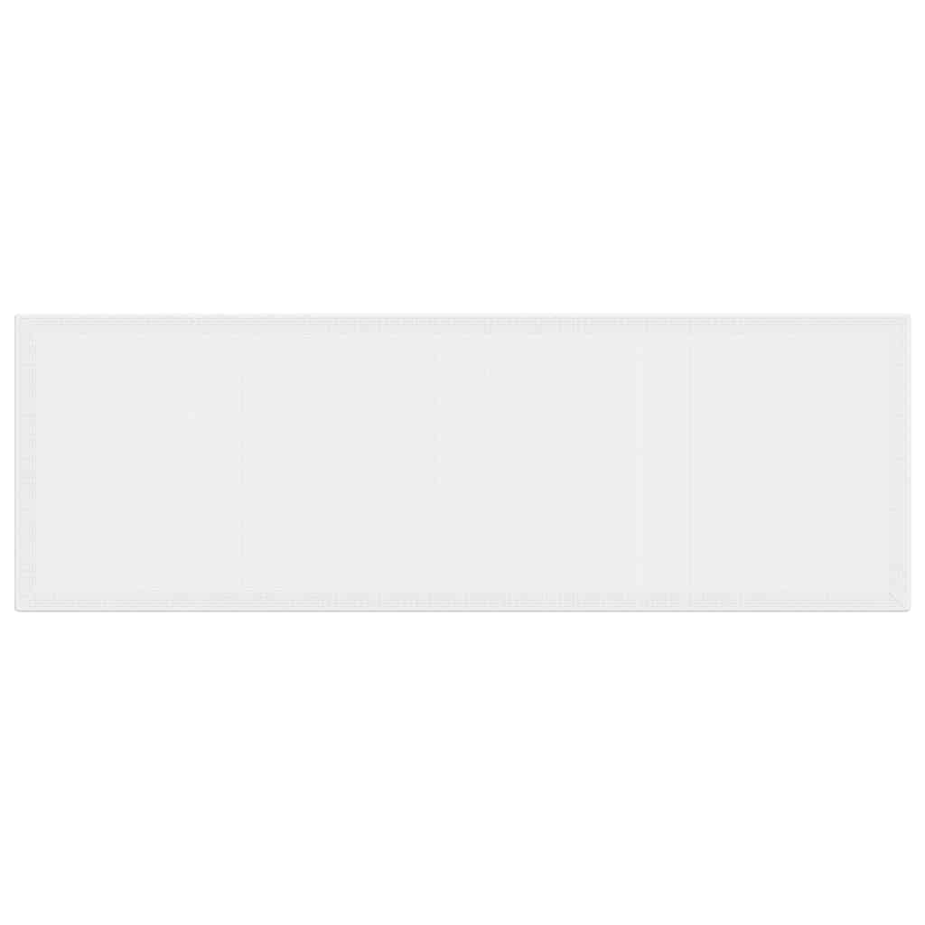 vidaXL Σέτ φαγητού για κήπο με μαξιλάρι 11 pcs Λευκό και ταμπά Μεγάλο