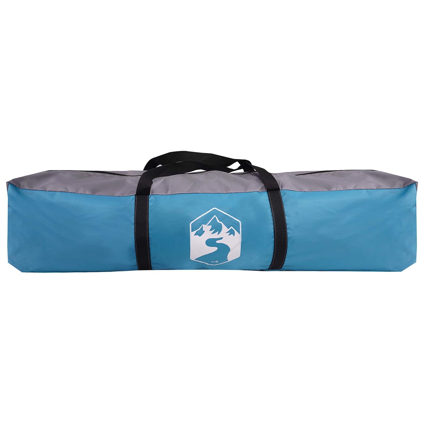 vidaXL Τέντα Ντους με αποθήκευση Μπλε 160 x 160 x 227 εκ. Ατσάλι