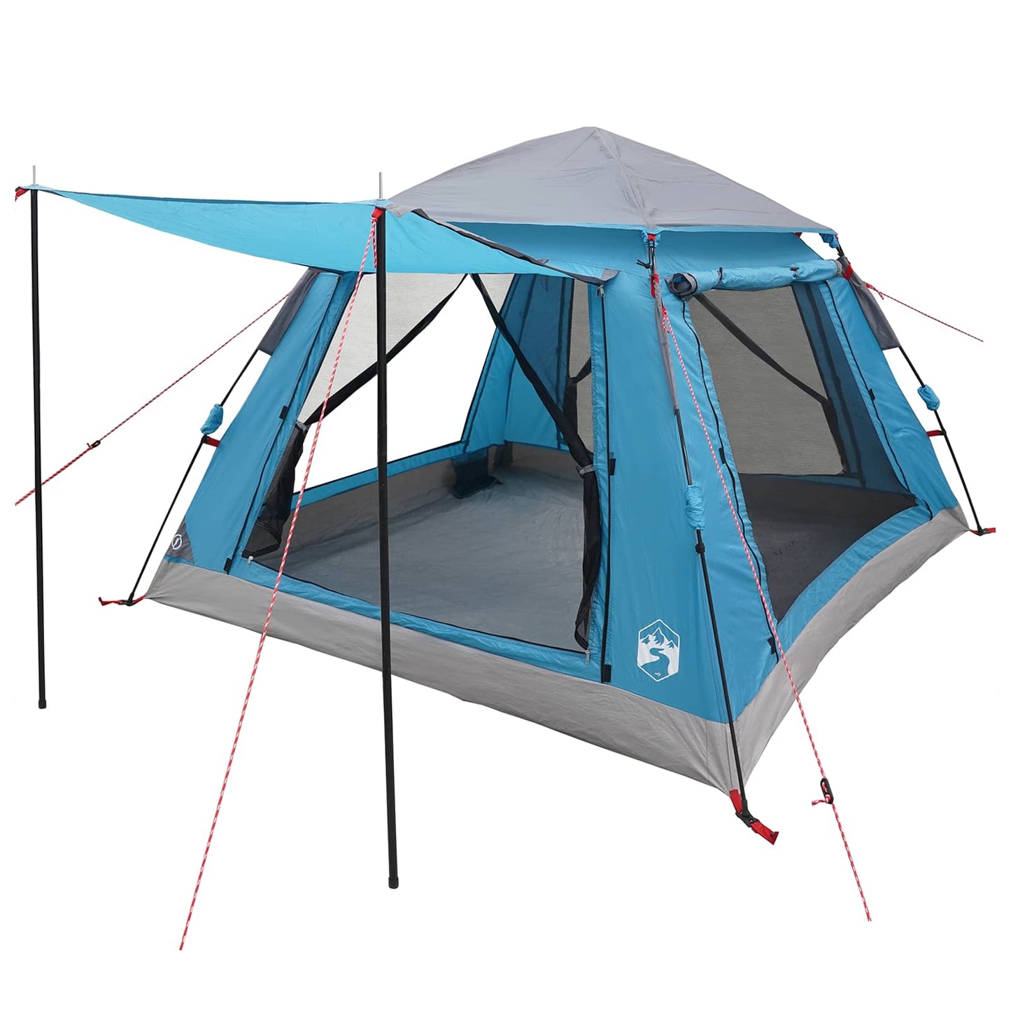 vidaXL Αυτόνομη σκηνή με αδιάβροχη επικάλυψη για 3 άτομα με γρήγορη απελευθέρωση