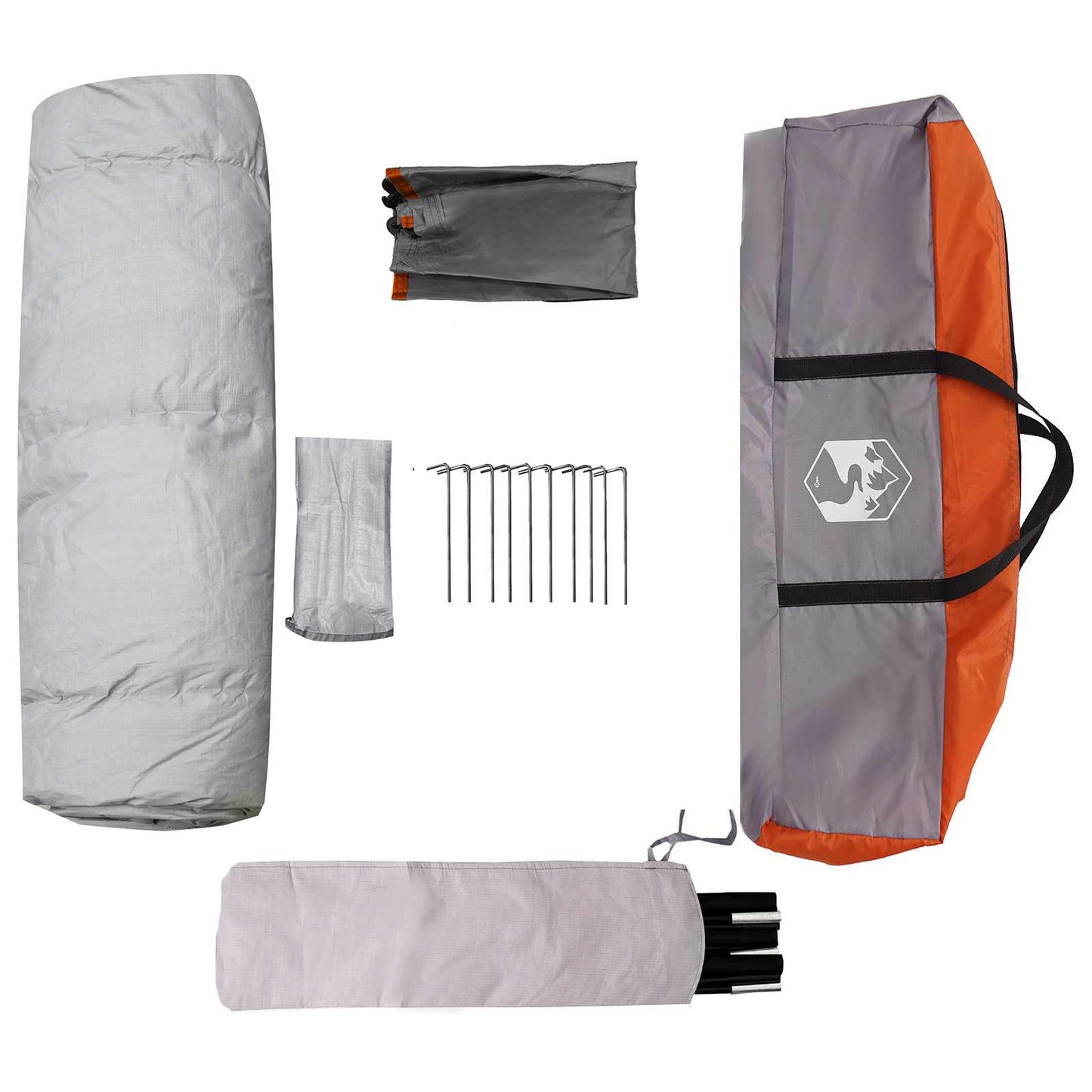 vidaXL Αυτόνομη σκηνή με αδιάβροχη επικάλυψη για 3 άτομα με γρήγορη απελευθέρωση