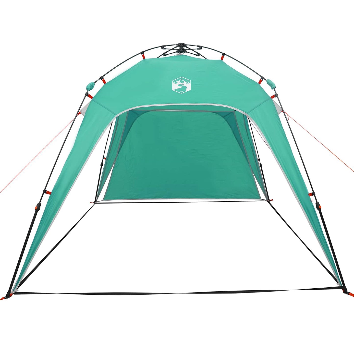 vidaXL Αυτόματη Τέντα με αποθήκευση Θαλασσί 260 x 260 x 197 εκ. Ατσάλι