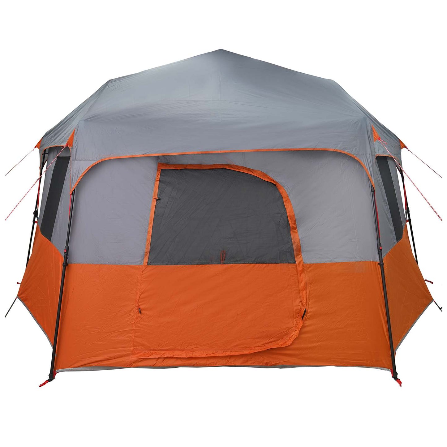 vidaXL Αυτόματη Τέντα ALTA Γκρι και Πορτοκαλί 458 x 458 x 230 εκ