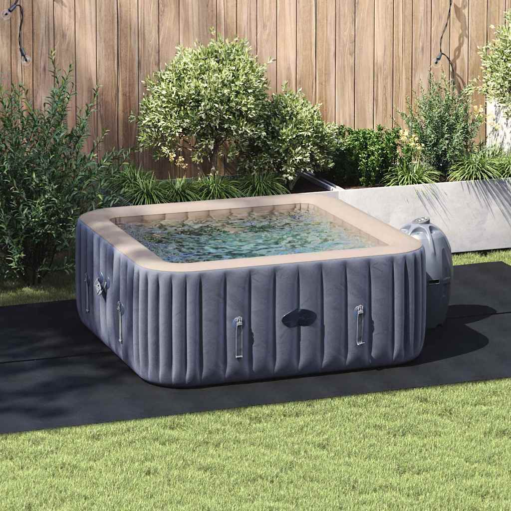 vidaXL Ορθογώνιο Κάλυμμα Πισίνας Μαύρο 420 x 220 cm Πλαστικό