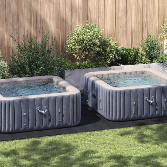 vidaXL Ορθογώνιο Κάλυμμα Πισίνας Μαύρο 500 x 250 cm Πολυαιθυλένιο