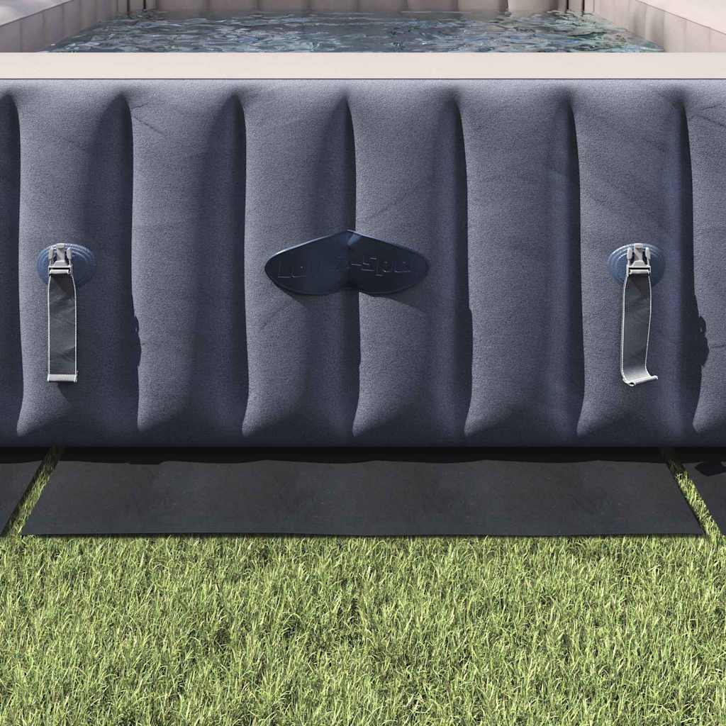 vidaXL Ορθογώνιο Κάλυμμα Πισίνας Μαύρο 550 x 280 cm Πολυαιθυλένιο