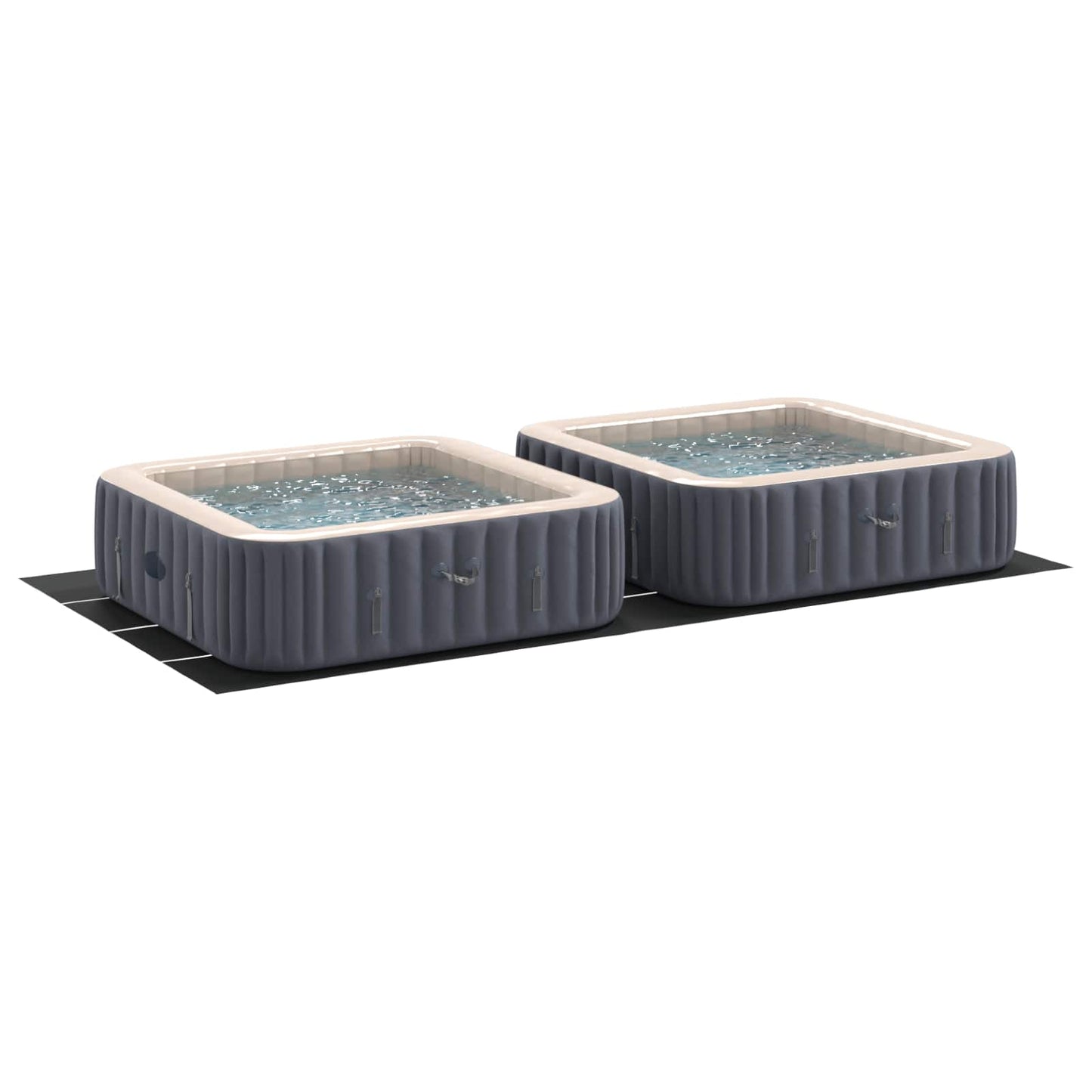 vidaXL Εδαφοκάλυψη Πισίνας Μαύρο 820 x 420 x 0,1 εκ Μη Υφαμένο Ύφασμα