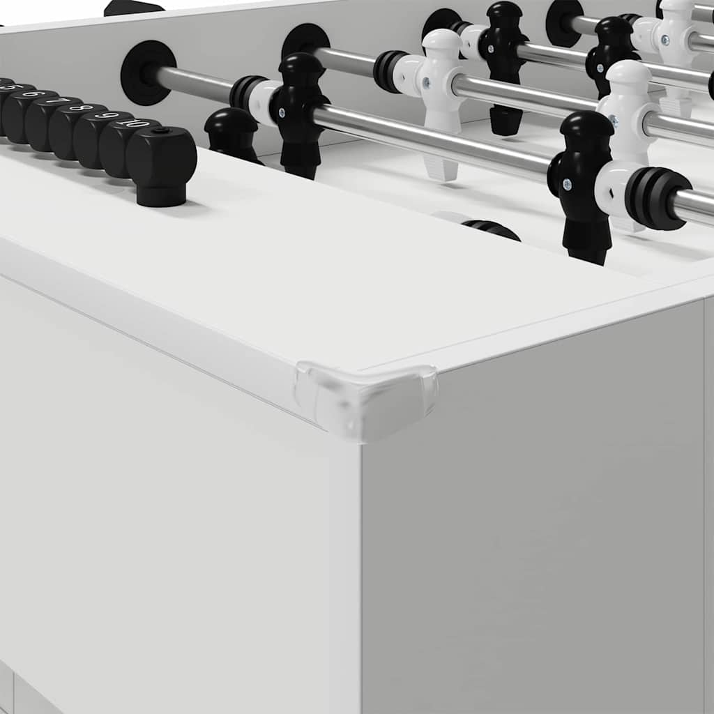 vidaXL Τραπέζι Ποδιού 2 pcs Λευκό 146,5 x 74 x 85 εκ.