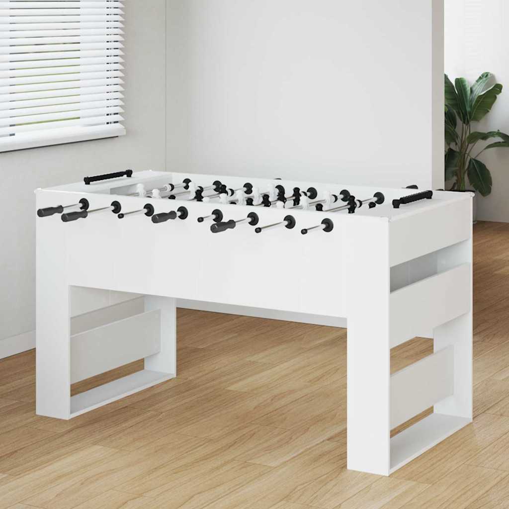 vidaXL Τραπέζι Ποδιού 2 pcs Λευκό 146,5 x 74 x 85 εκ.