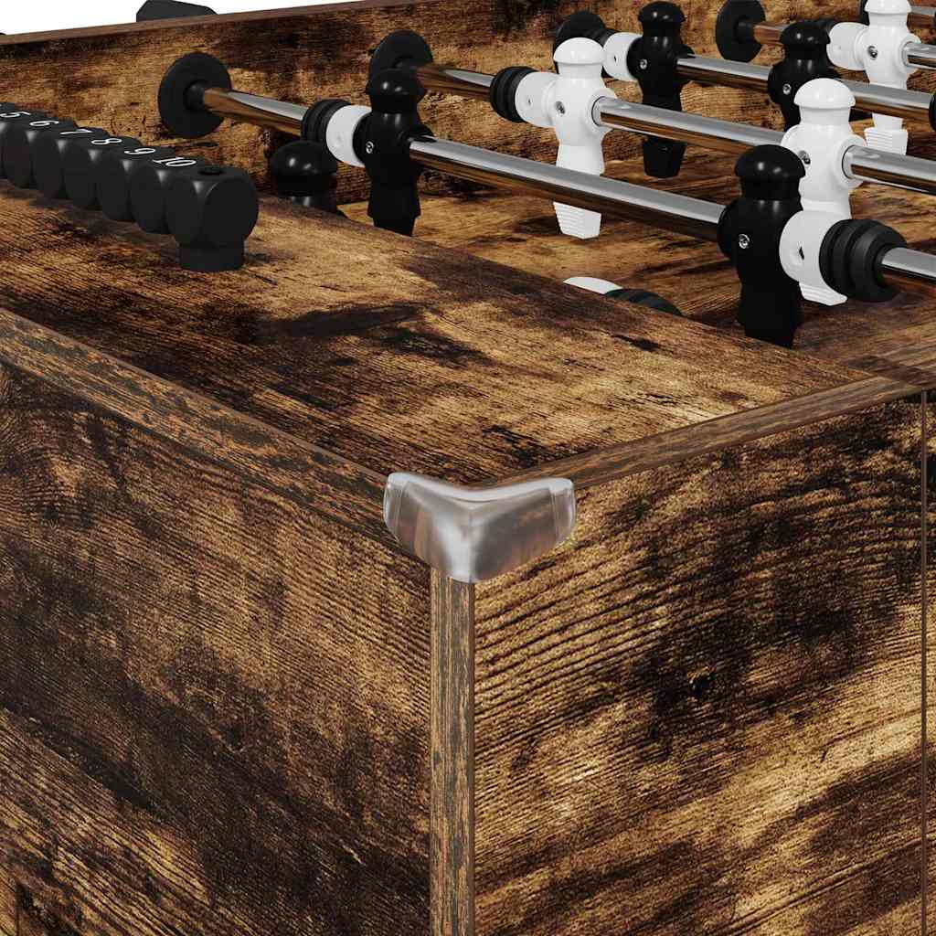 vidaXL Τραπέζι Ποδιού 2 pcs Καπνιστό Δρύς 146,5 x 74 x 85 εκ.