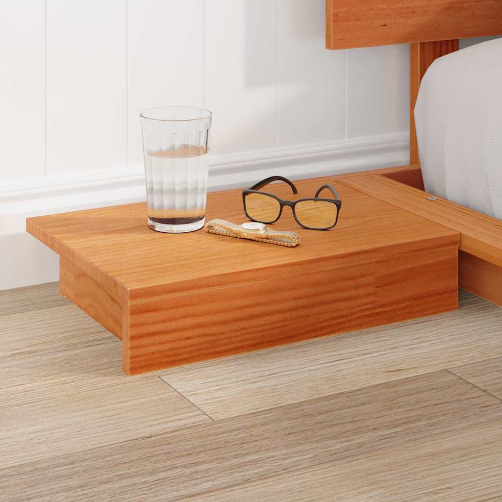 vidaXL Σκελετός Κρεβατιού Καφέ 200 x 200 cm ξύλο