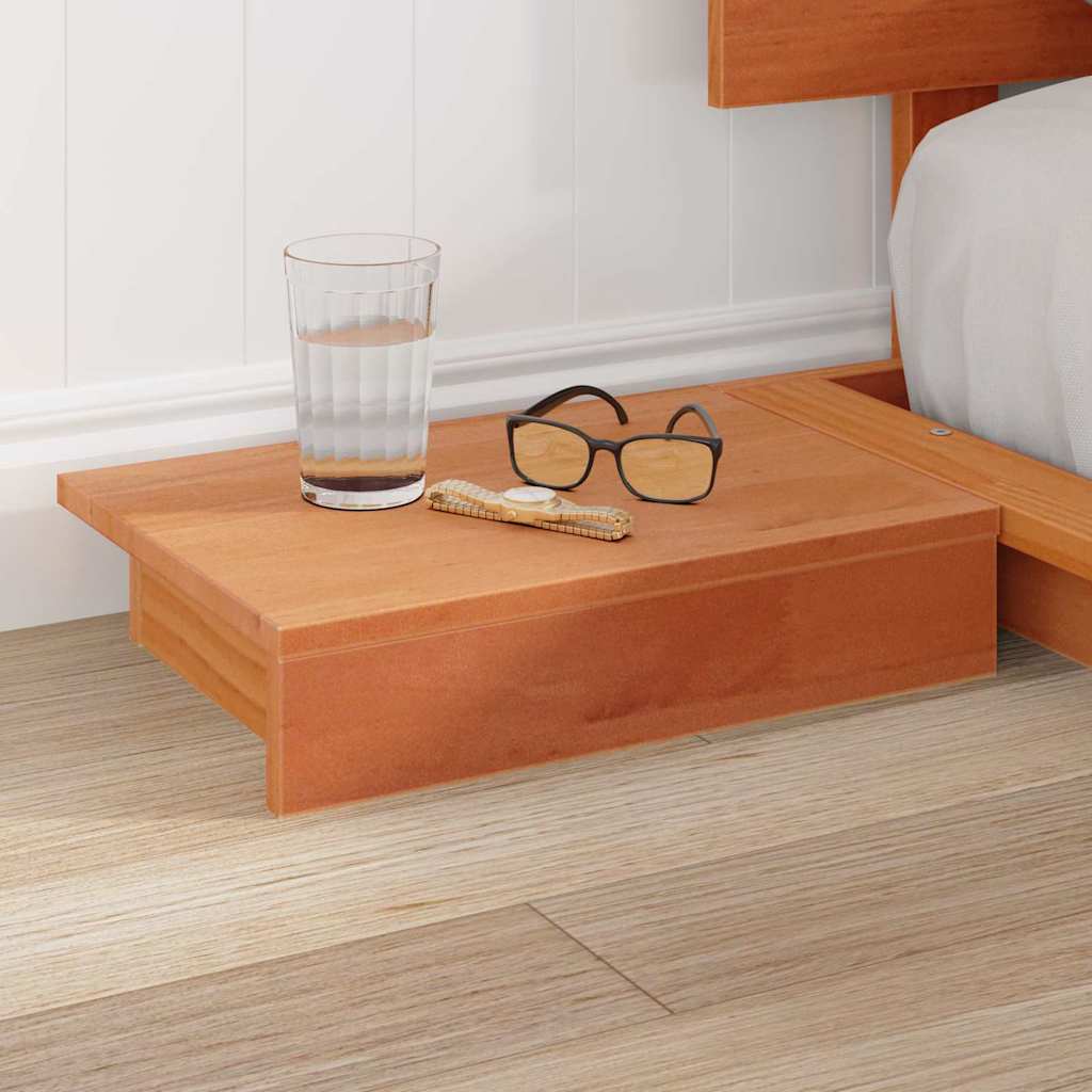 vidaXL Σκελετός Κρεβατιού Καφέ 160 x 200 cm ξύλο