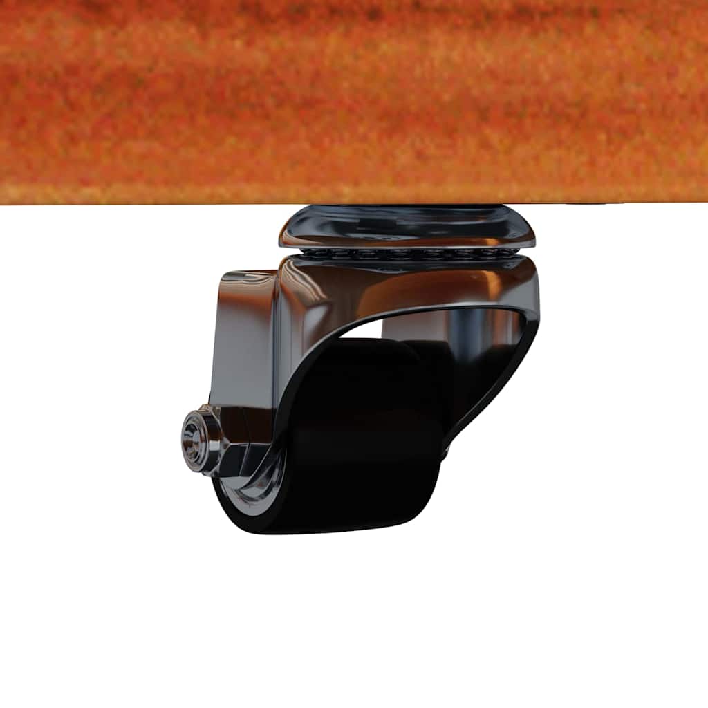 vidaXL Σκελετός Κρεβατιού Κερωτό καφέ 75 x 190 cm Στερεά ξυλεία πεύκου