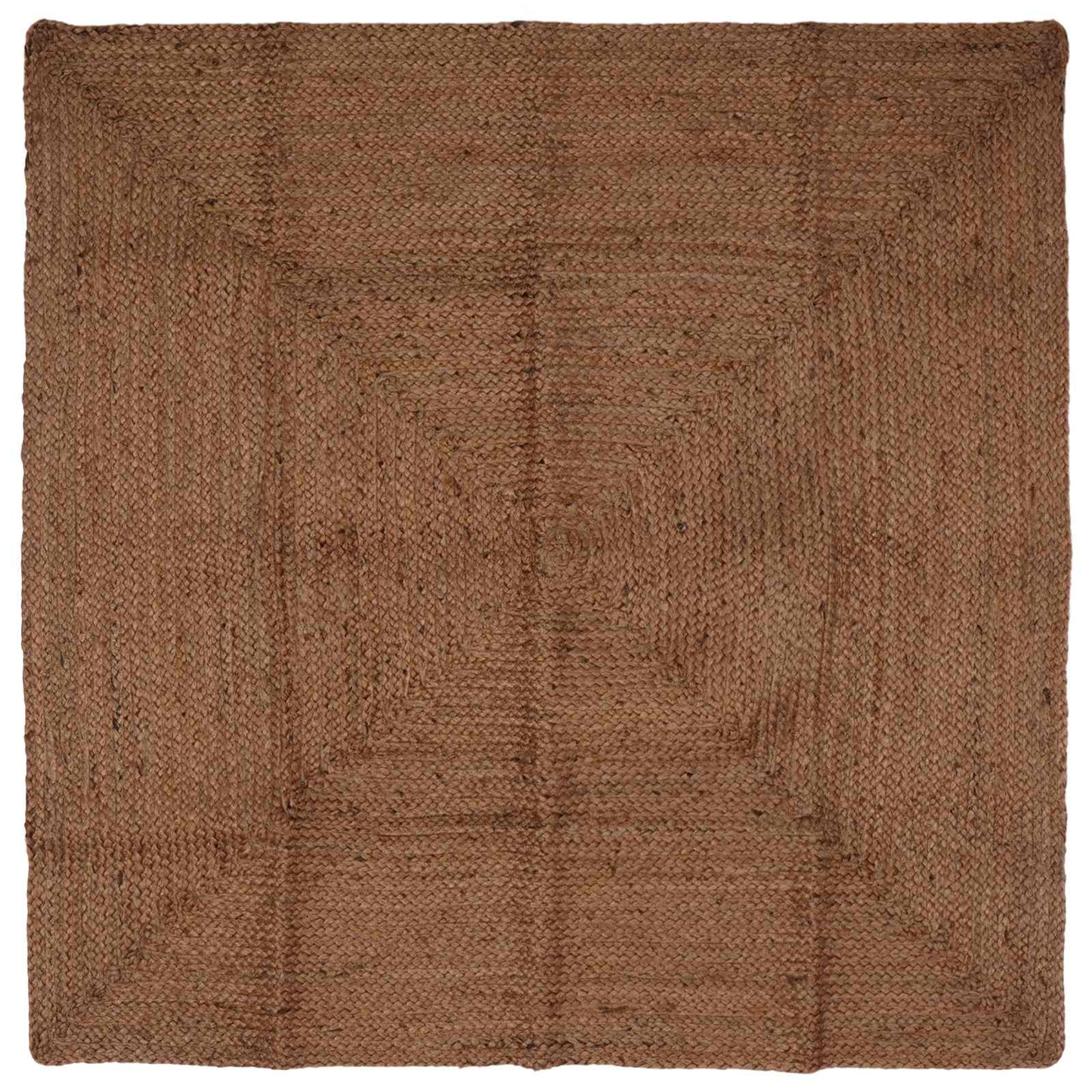vidaXL Χαλί Περιοχής Γκρι 120 x 120 cm Γιούτα