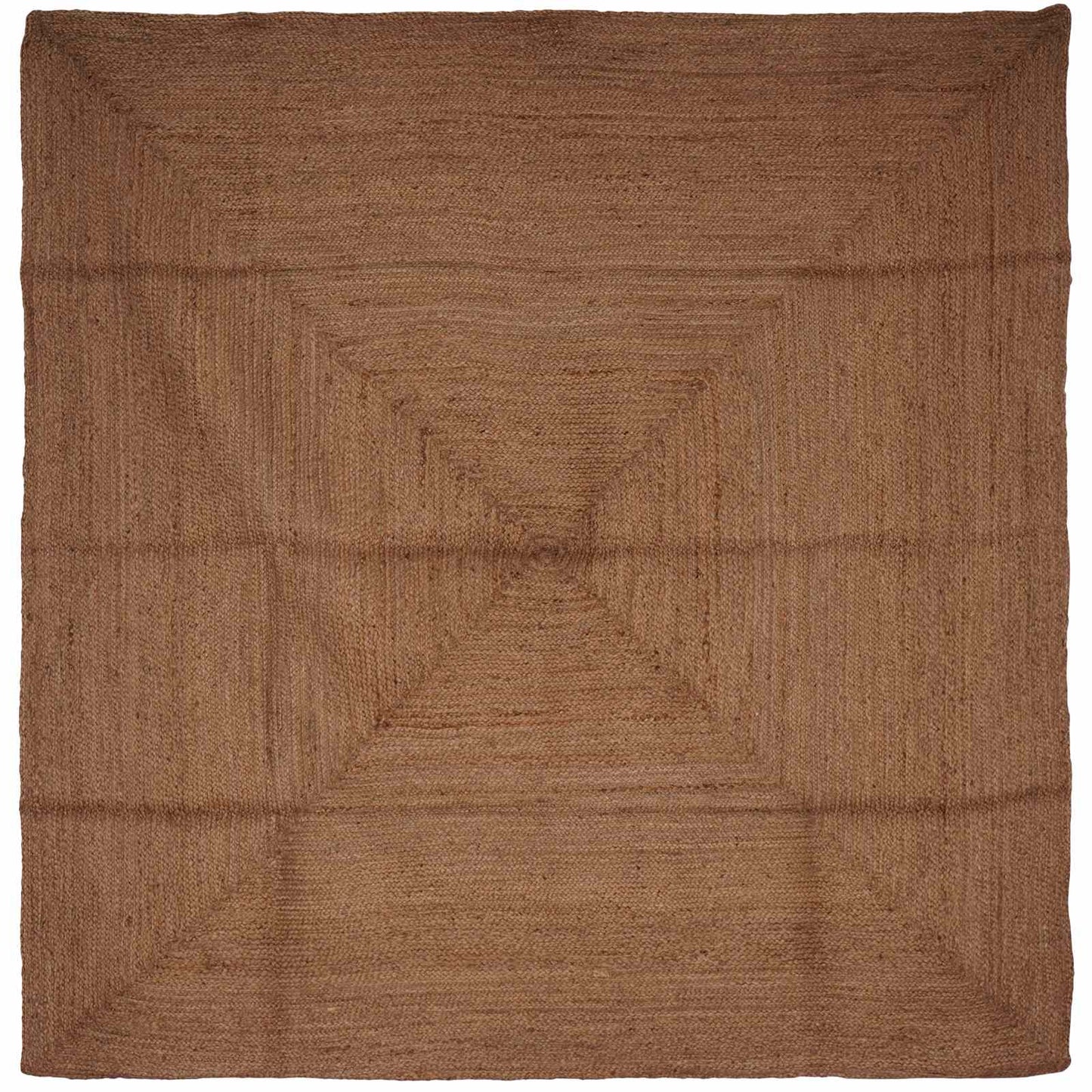 vidaXL Χαλί Περιοχής Γκρι 200 x 200 cm Γιούτα