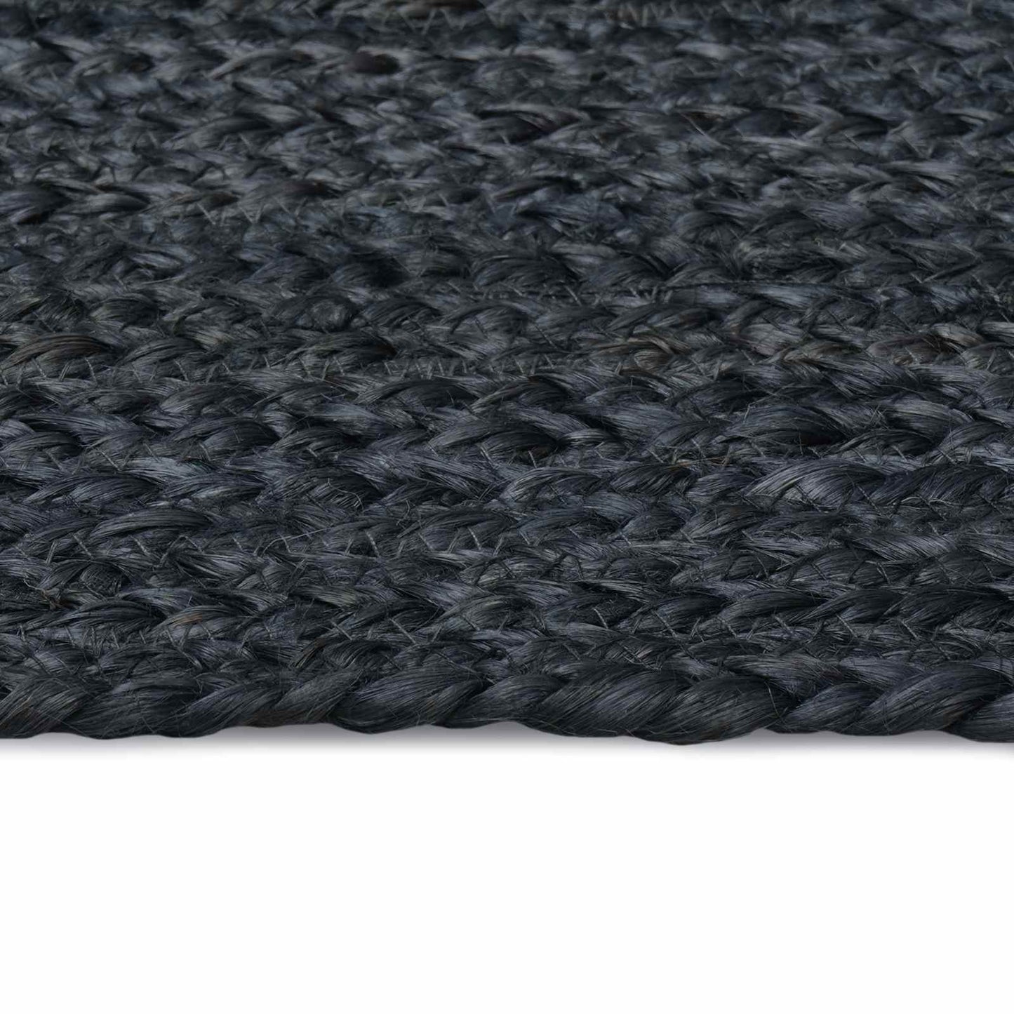 vidaXL Χαλιά χώρου Ορθογώνιος Σκούρο Γκρι 60 x 110 cm Γιούτα