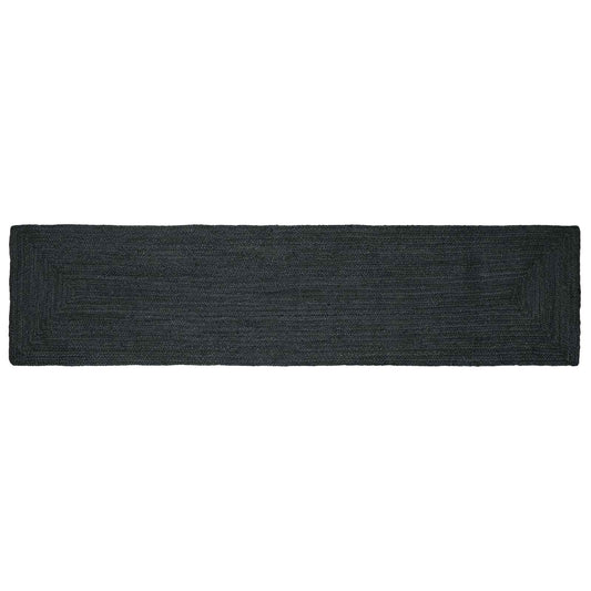 vidaXL Χαλιά χώρου Ορθογώνιος Σκούρο Γκρι 60 x 200 cm Γιούτα