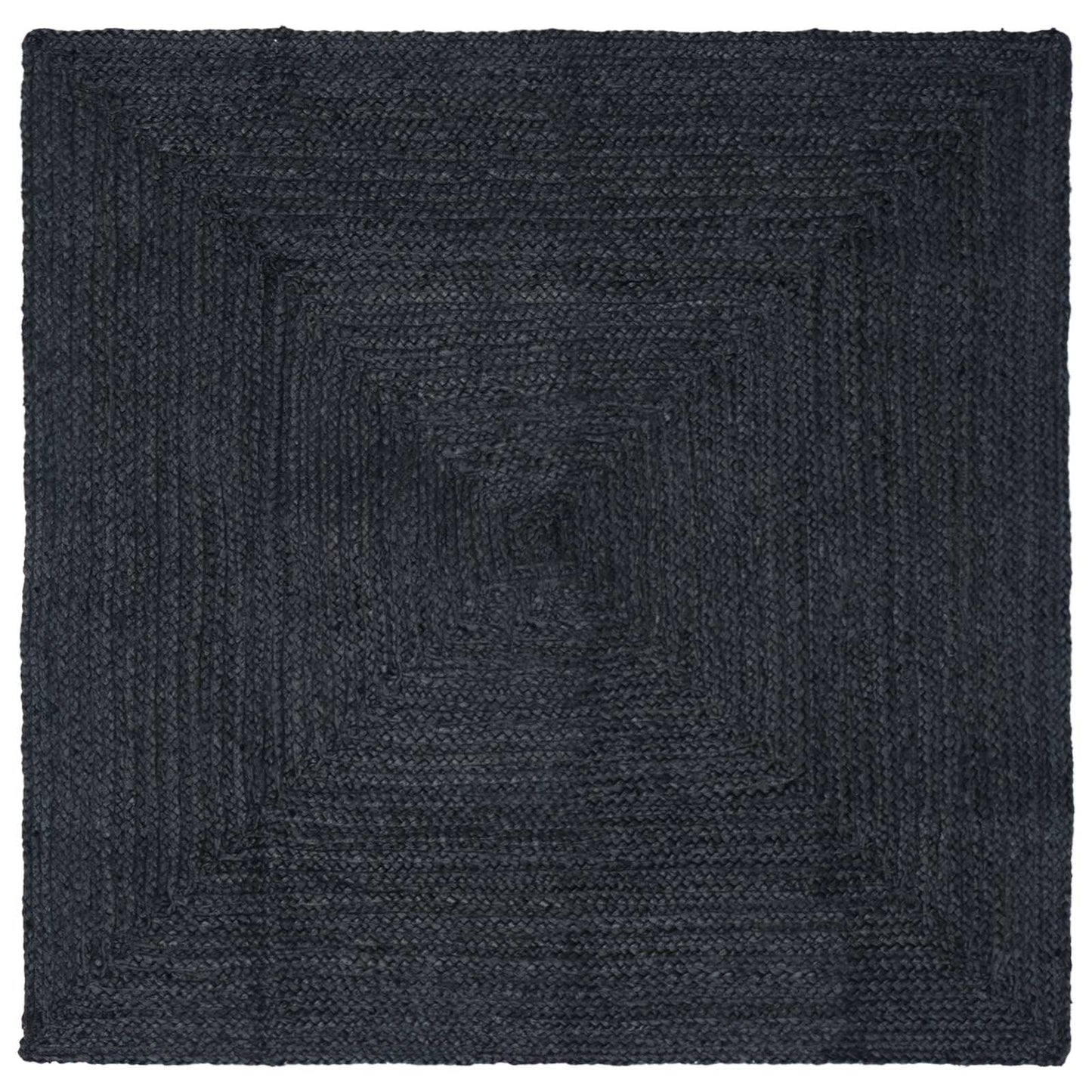 vidaXL Χαλιά χώρου τετράγωνο Σκούρο Γκρι 200 x 200 cm Γιούτα