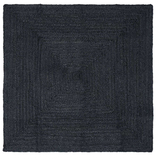 vidaXL Χαλιά χώρου τετράγωνο Σκούρο Γκρι 240 x 240 cm Γιούτα